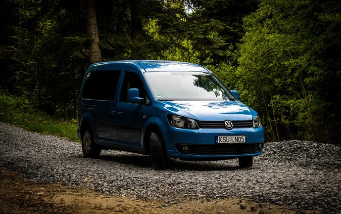 Volkswagen Caddy cena 33500 przebieg: 360000, rok produkcji 2013 z Jordanów małe 466